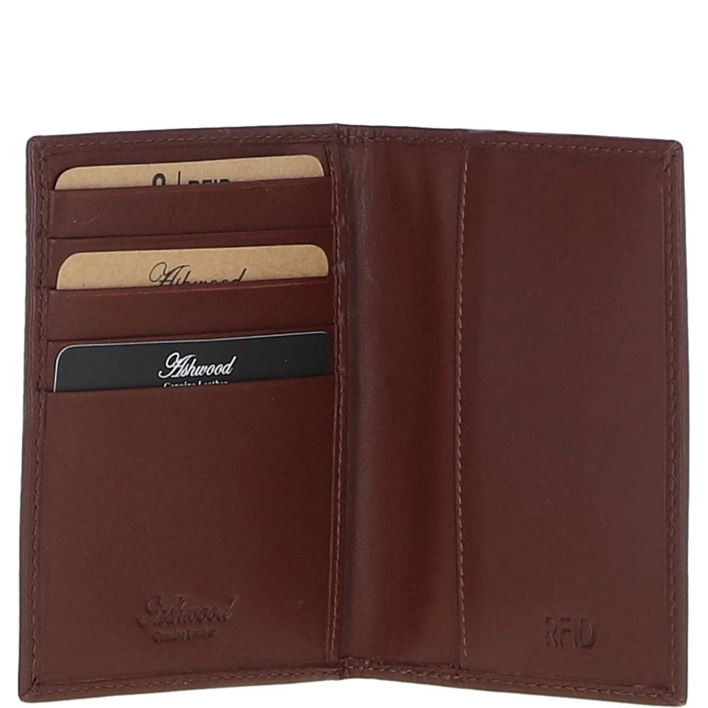 Leather Passport Cover & Card Holder Gift Set Chestnut: GS-1280 - Image 2