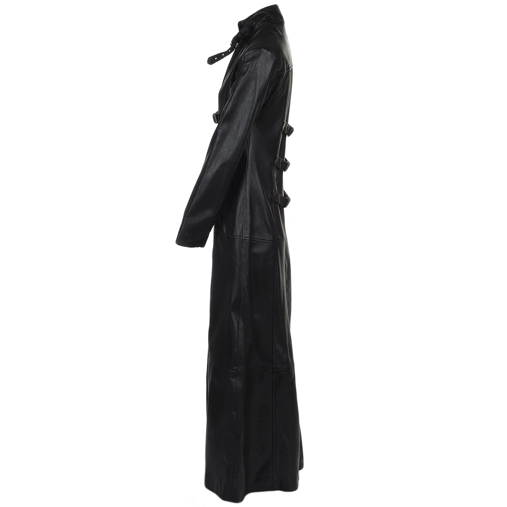 Long Length Gothic Coat Black Black: Zelda - Image 2