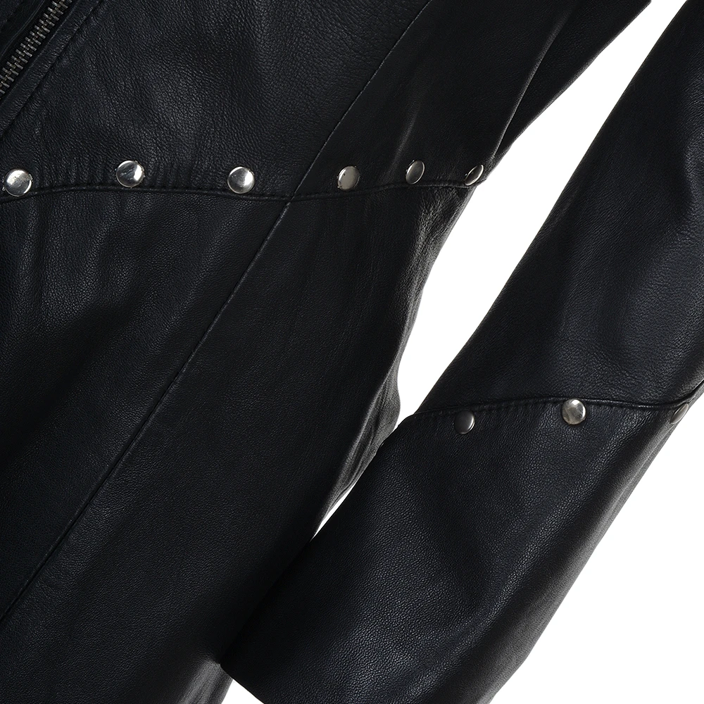 Long Length Gothic Coat Black : Willow - Image 4