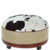 Luxurious Leather Footrest/Stool Multi: M-18926
