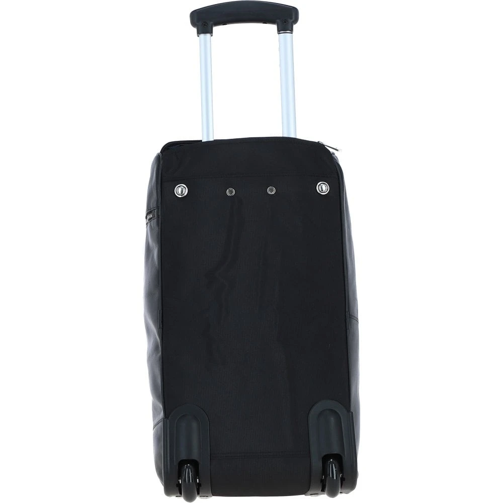 Luxurious Leather Wheeled Duffle Bag Black: Pl-50 - Image 4