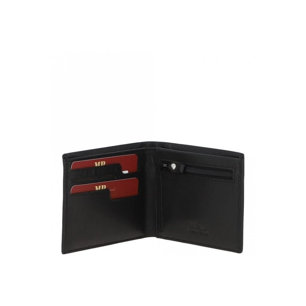 Luxury Leather Wallet Black: MP B21PO50 - Image 2