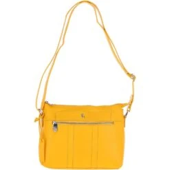 Medium Leather Shoulder Bag: 6052680