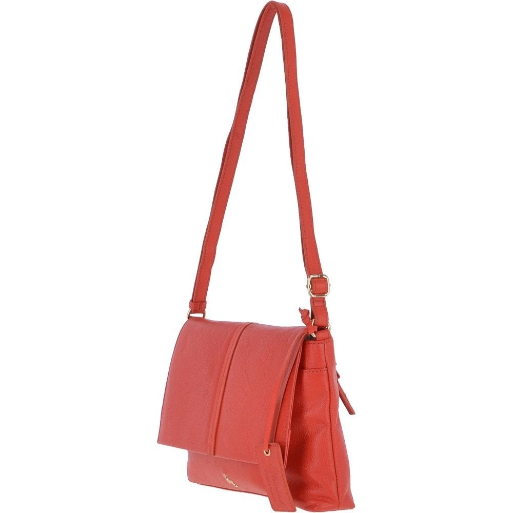 Medium Leather Shoulder Bag Mandarin: 62551 - Image 2