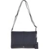 Medium Leather Shoulder Bag Navy: 62551