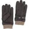 Mens Leather Gloves Brown: 501