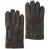 Mens Leather Gloves Brown : 710
