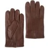 Mens Leather Gloves Tan : 710