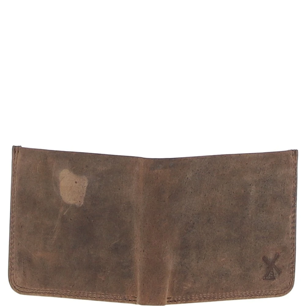 Men's RFID Protected Leather Wallet Mud/Black: FEN-552 - Image 3