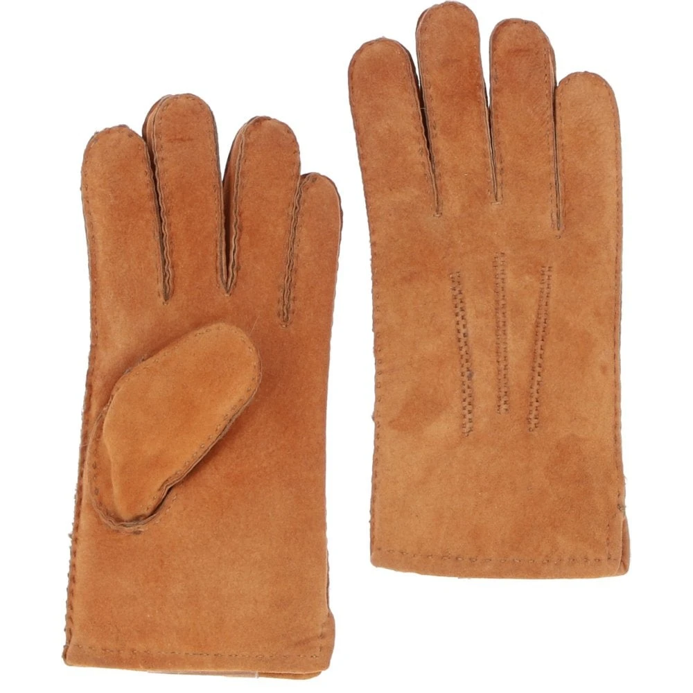 Mens Suede Sheepskin Gloves Tan: DB-407