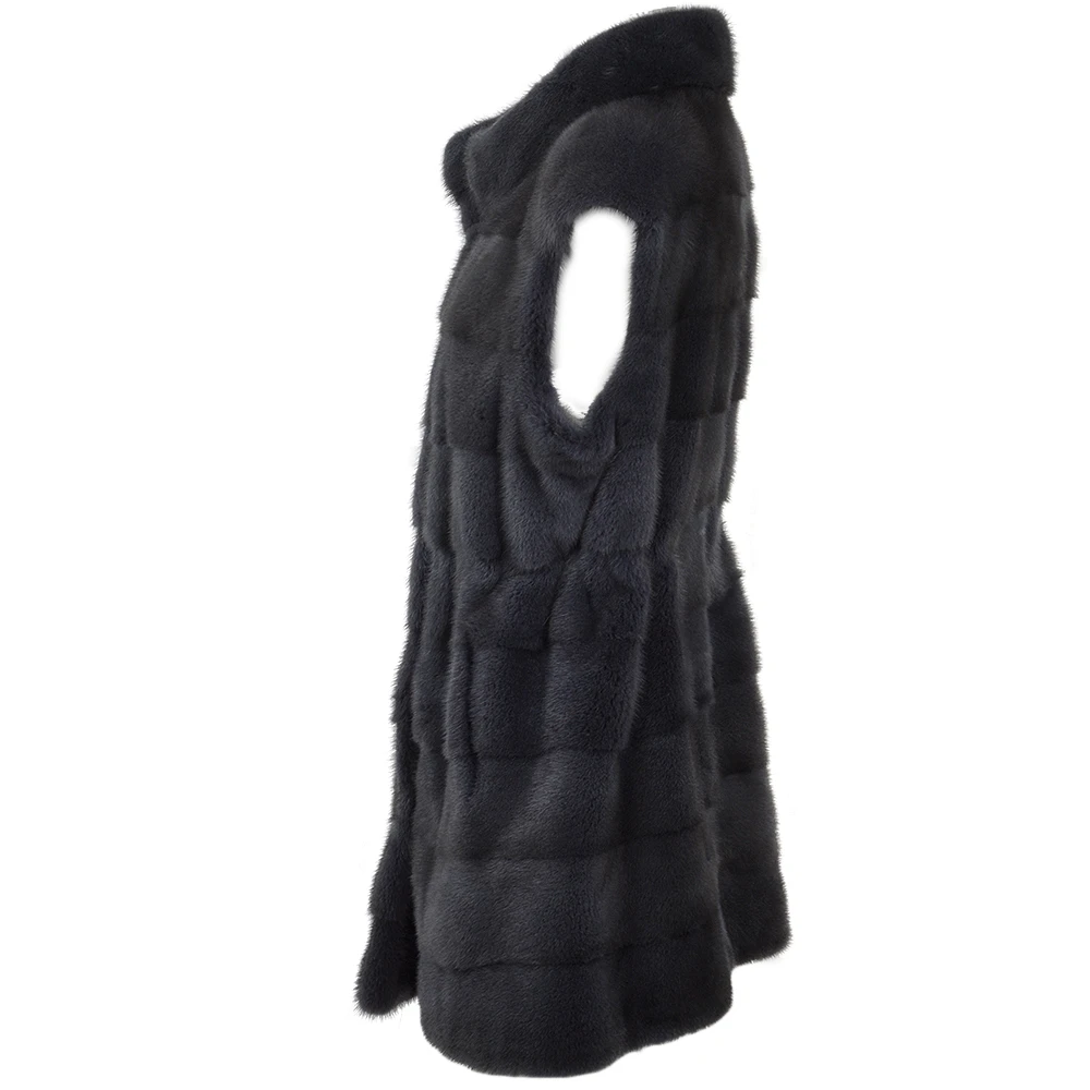 Mink Gilet Grey : Ambrosia - Image 2