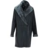 Sheepskin Coat Black : Belladonna
