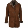 Sheepskin Coat Brown : Florence