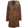 Sheepskin Coat Brown : Helen
