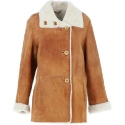 Sheepskin Coat Tan : Anthea