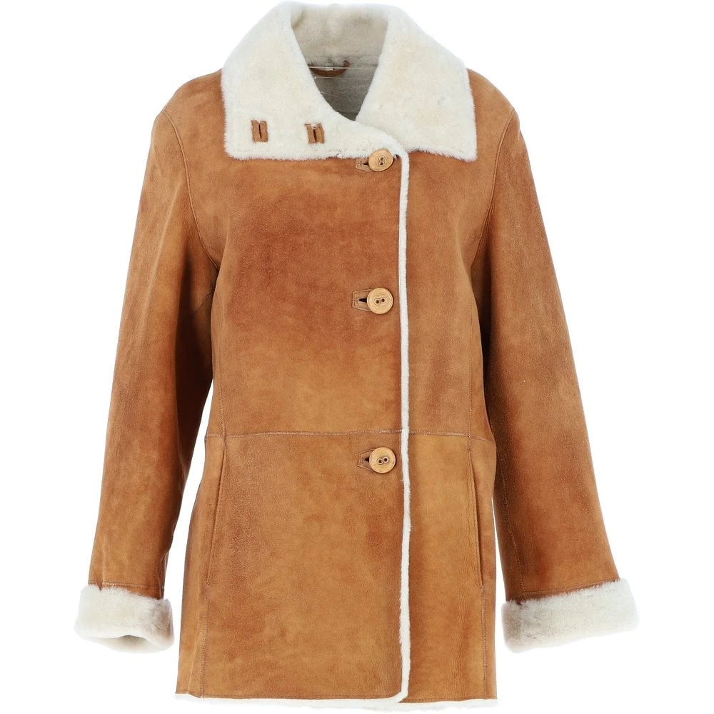 Sheepskin Coat Tan : Anthea