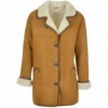 Sheepskin Coat Tan : Florence