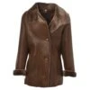 Sheepskin Coat Tobacco : Anthea