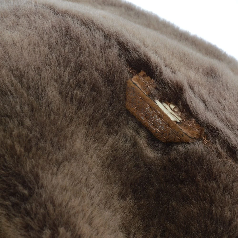Sheepskin Coat Tobacco : Anthea - Image 5