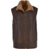 Sheepskin Gilet Camel Antique : Norden