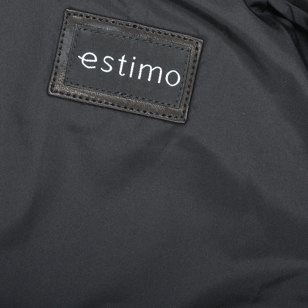 Short Cropped Vegetable Tanned Leather Biker Jacket Black : Daniela - Image 5