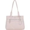 Sleek & Spacious Shoulder Bag Blush: London