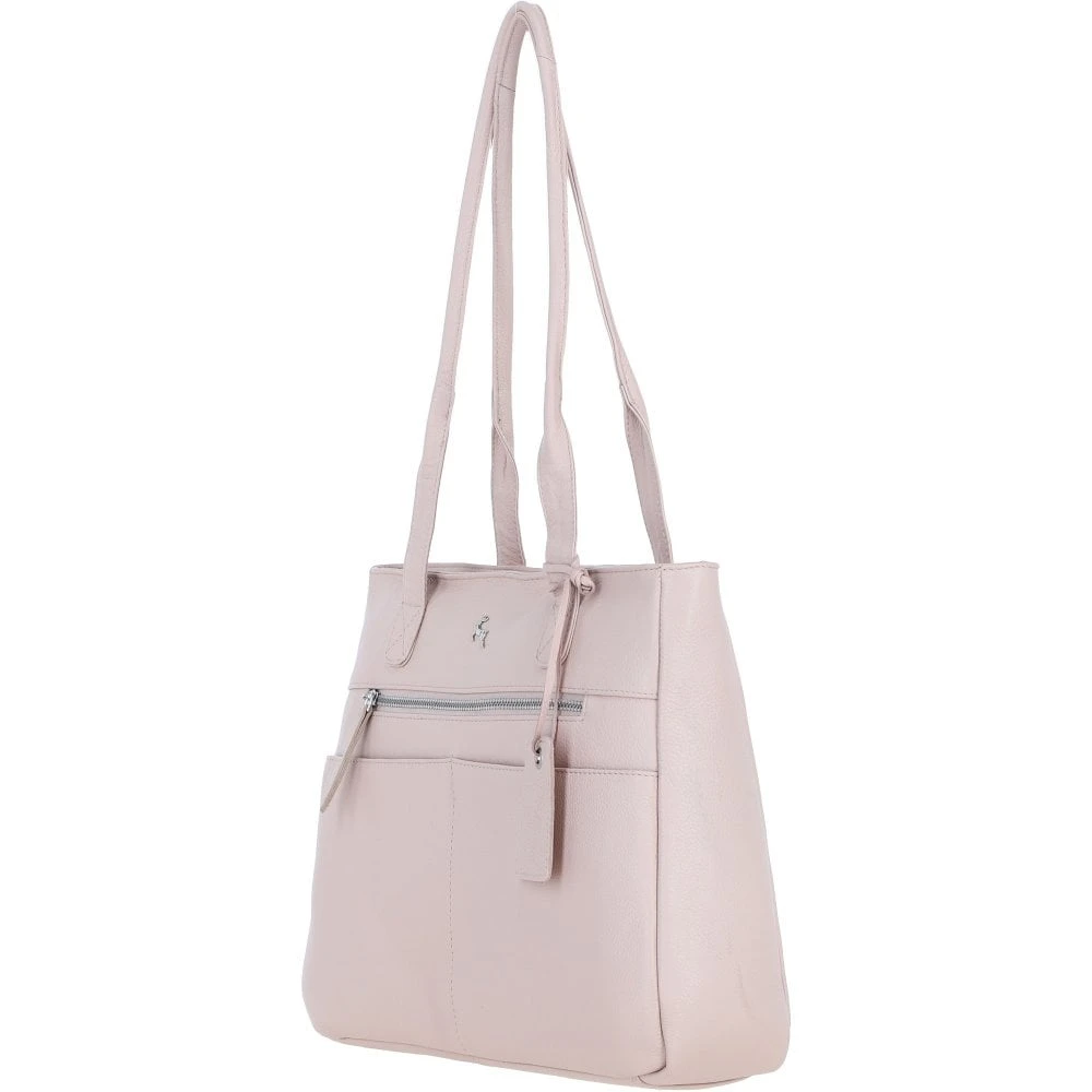 Sleek & Spacious Shoulder Bag Blush: London - Image 2