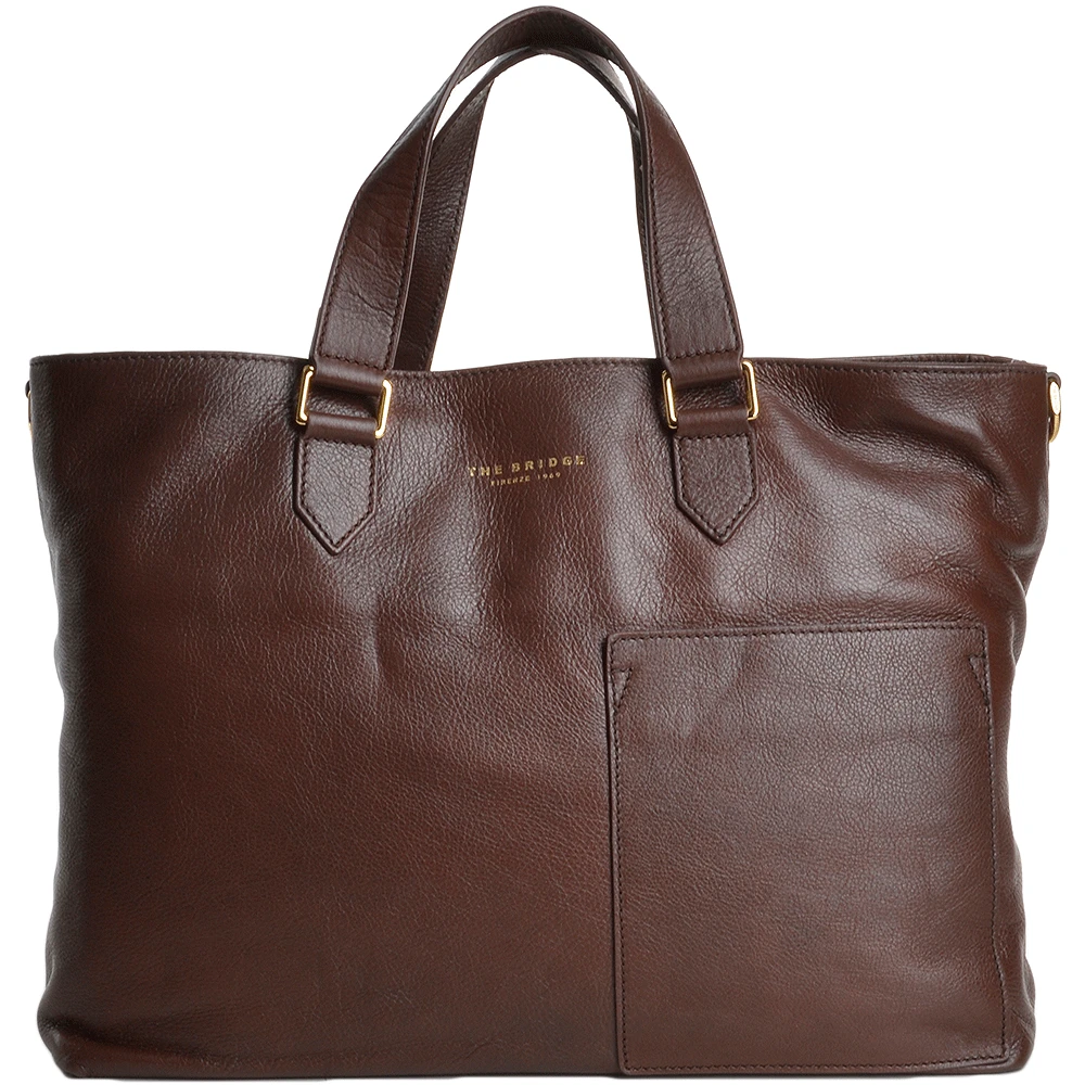 The Bridge Italian Large Travel Work Bag Brown - 064474 1H 14 NH