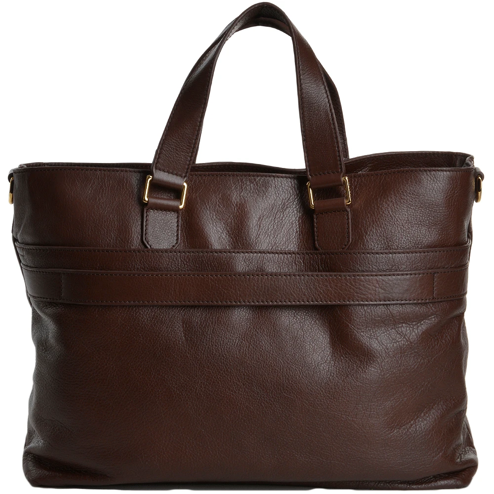 The Bridge Italian Large Travel Work Bag Brown - 064474 1H 14 NH - Image 3