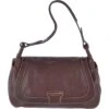 The Bridge Medium Italian Shoulder Bag Brown - 0407251P