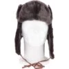 Unisex Sheepskin Trapper Hat Tobacco : Barin