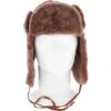 Unisex Sheepskin Trapper Hat Whisky : Barin