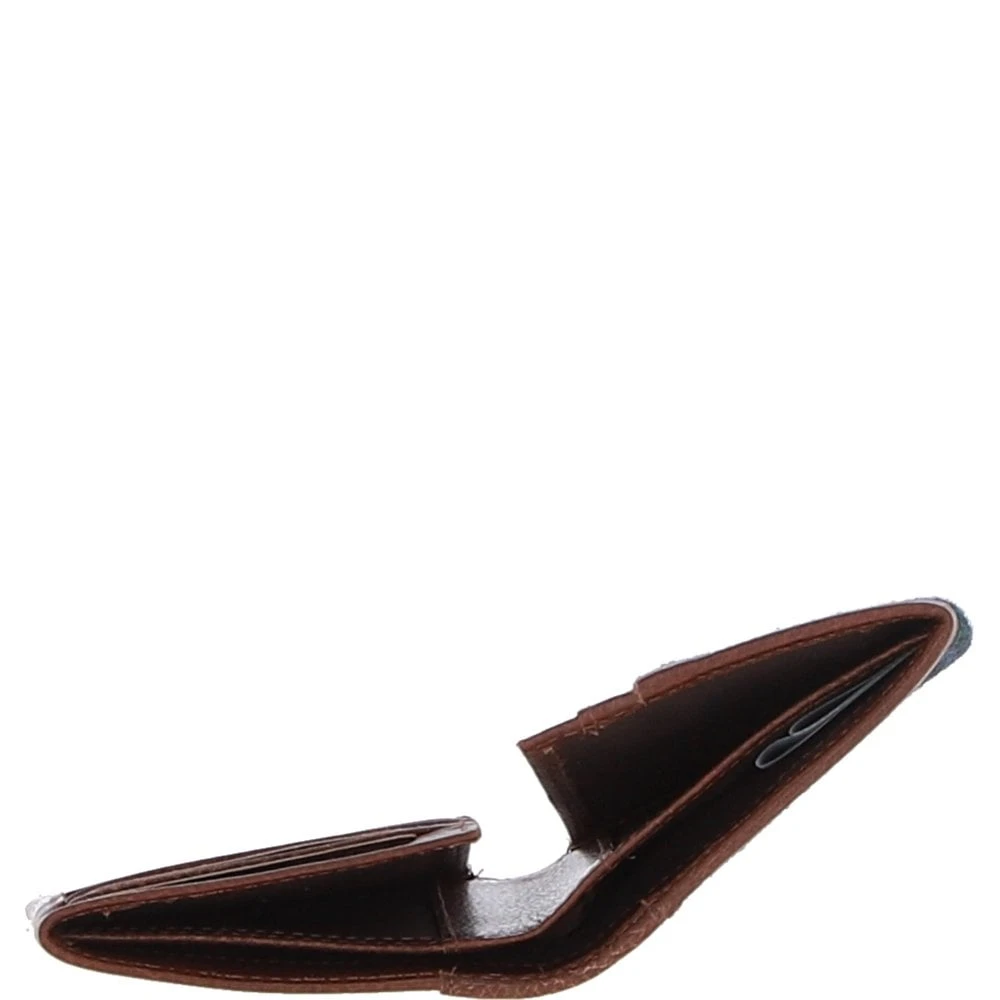 Versatile Leather X Harris Tweed RFID Secure Wallet Tan/Watch: TW-17-04-TW - Image 4