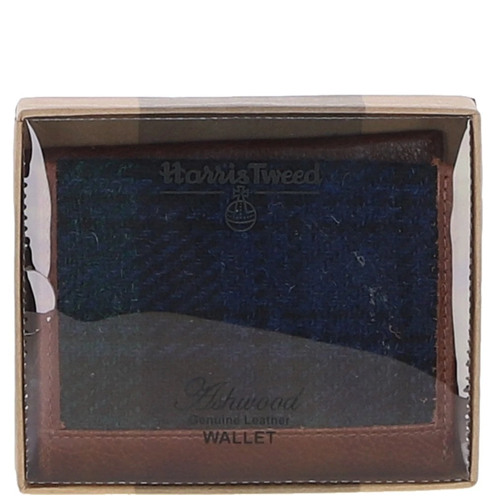 Versatile Leather X Harris Tweed RFID Secure Wallet Tan/Watch: TW-17-04-TW - Image 5