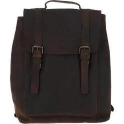 Vintage Leather Backpack Brown: Ryan
