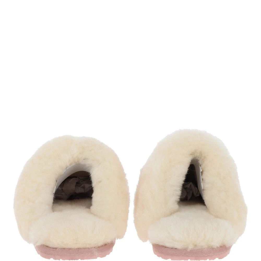 Women's Classic Suede Sheepskin Slippers Pink : Fen-Ladies - Image 2