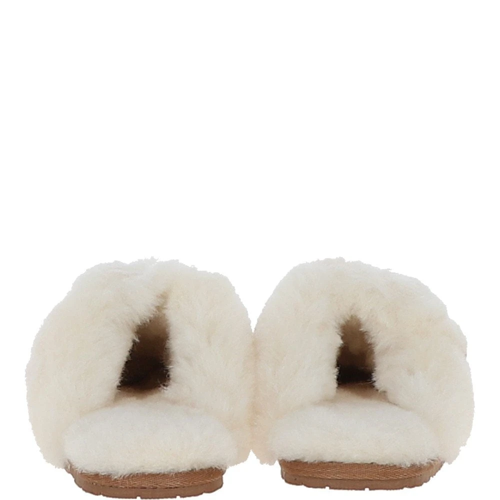 Women's Classic Suede Sheepskin Slippers Tan: Fen-Ladies - Image 4