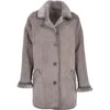 Womens Sheepskin Coat Topo : Florence